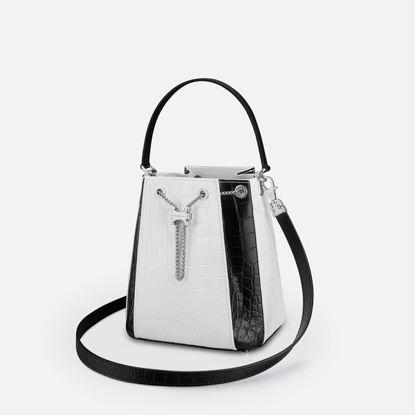 CREST LINK ORIGAMI BUCKET BAG (ARCTIC)
