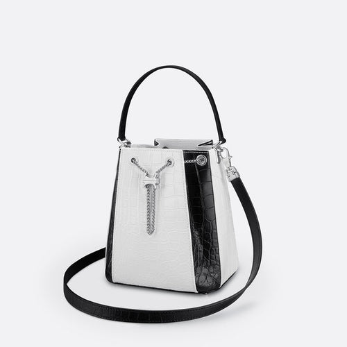 CREST LINK ORIGAMI BUCKET BAG (ARCTIC)